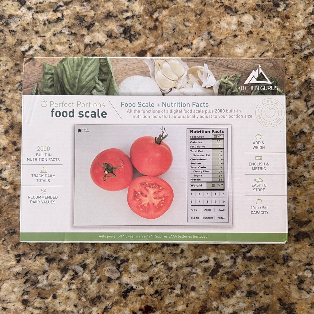 Perfect Portions Digital Food Scale